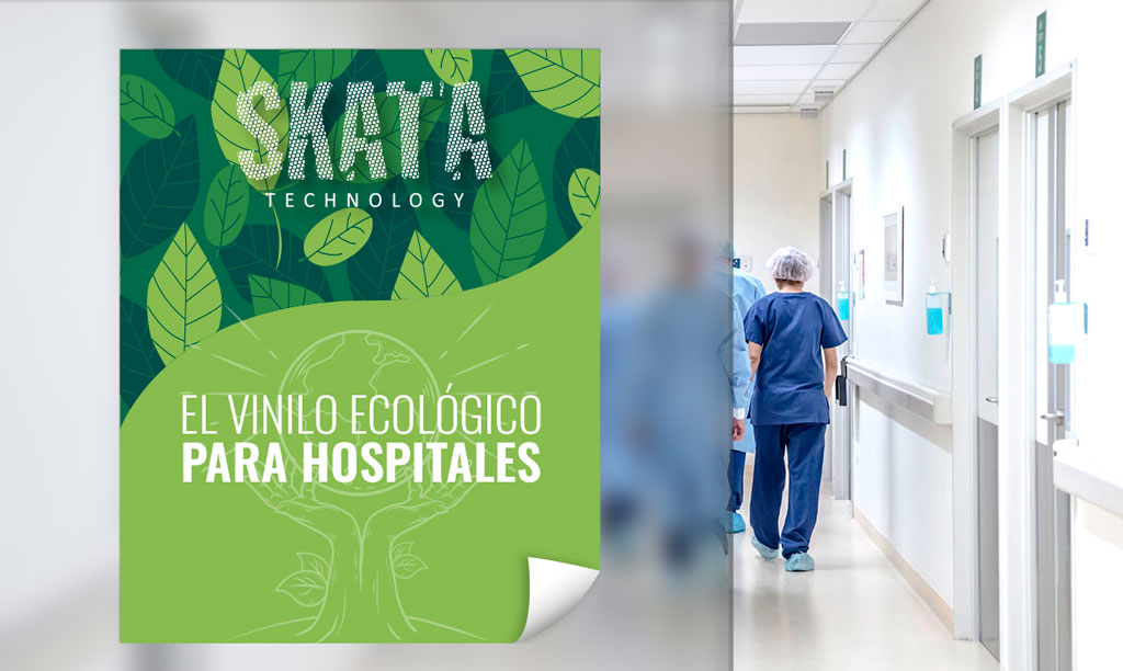 Vinilo ecológico Skata para hospitales